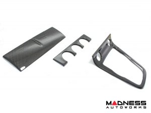 Jaguar F-TYPE Interior Trim - Carbon Fiber - Center Console Cover - RHD Model Jaguar F-TYPE Interior Trim - Carbon Fiber - Center Console Cover - RHD Model